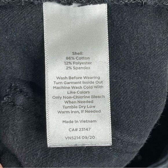Talbots Jeans Women’s 4 Petite Black Slim Ankle Mid-Rise Stretch - Picture 5 of 11